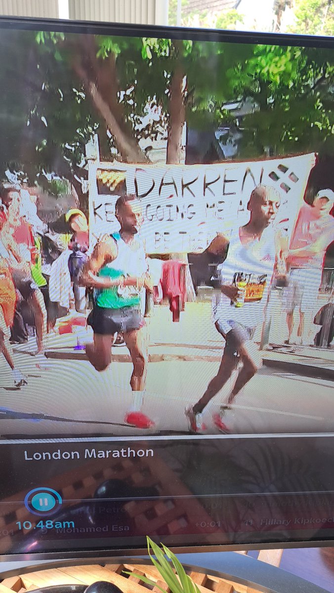 Don't know who Darren is !but keep going my ansome! #LondonMarathon #cornish boy.