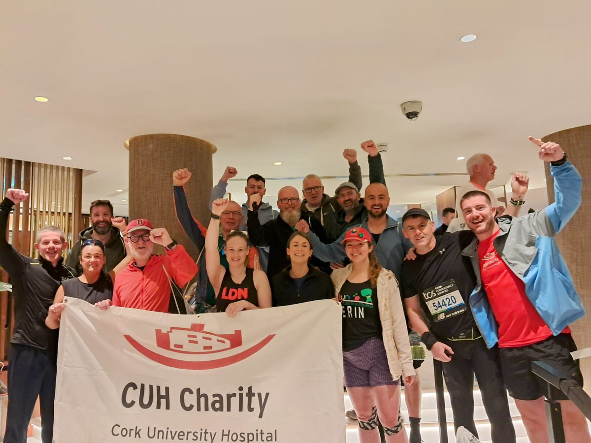 CUH Charity (@cuhcharity) on Twitter photo The CUH Charity <a href="/LondonMarathon/">TCS London Marathon</a> team were up and ready to go this morning! Send them a message of support in the comments!! It's a warm day in #London for the team 🥵 #LondonMarathon The CUH Charity <a href="/LondonMarathon/">TCS London Marathon</a> team were up and ready to go this morning! Send them a message of support in the comments!! It's a warm day in #London for the team 🥵 #LondonMarathon