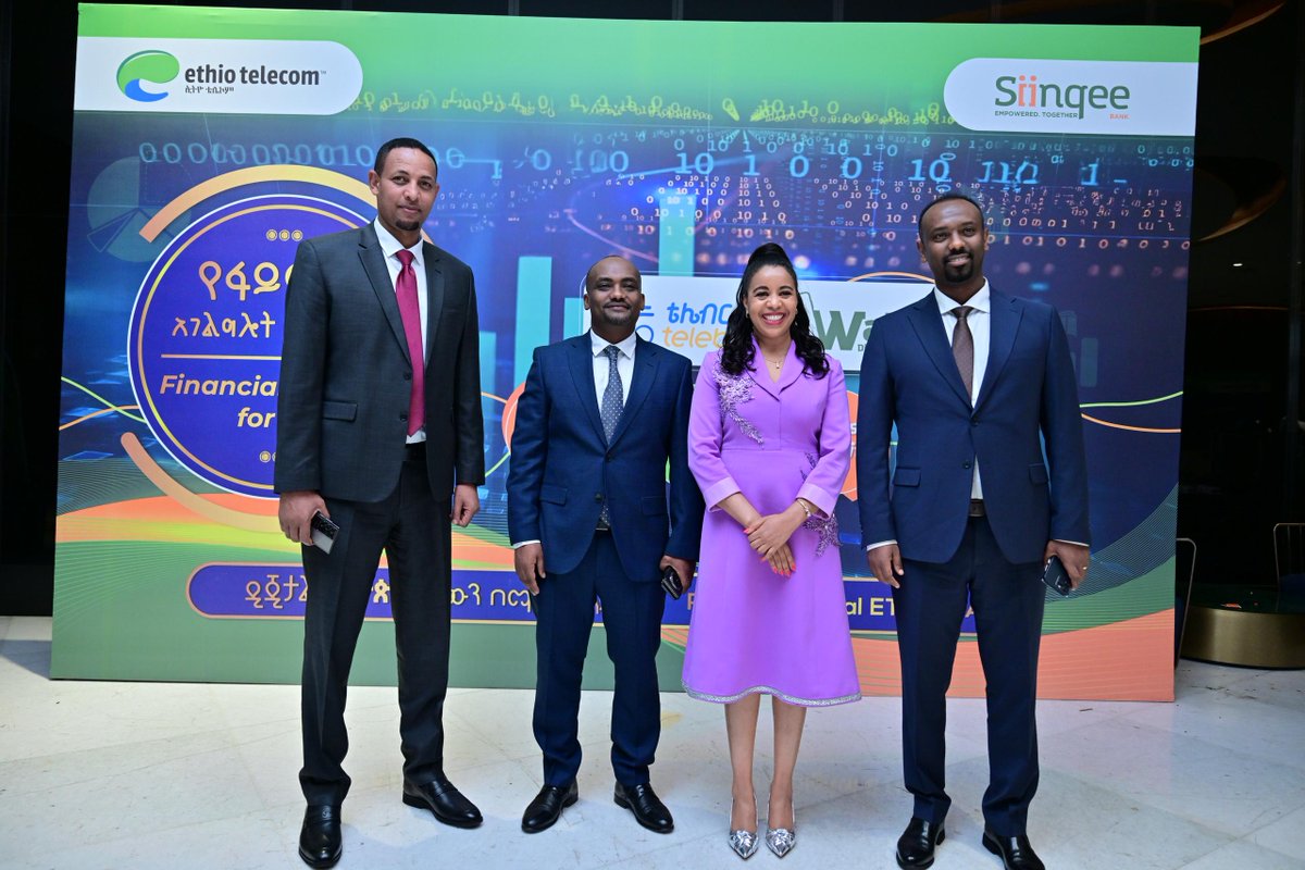 telebirr's tweet photo. This initiative fuels Ethiopia's Digital Transformation, empowering underserved communities & playing a key role in building a robust #digitaleconomy for all.
4/4
#FinancialInclusion #Devicefinancing #GSMA #ITU #WorldBank #OECD #G6countries
More: https://t.co/cp4ZqPE9EZ https://t.co/5szvG54mUi