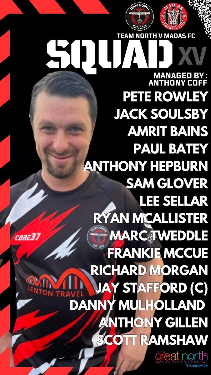 First up for 2025 🌑⚪️🔴.  A big year ahead for different charity’s 🙌💪