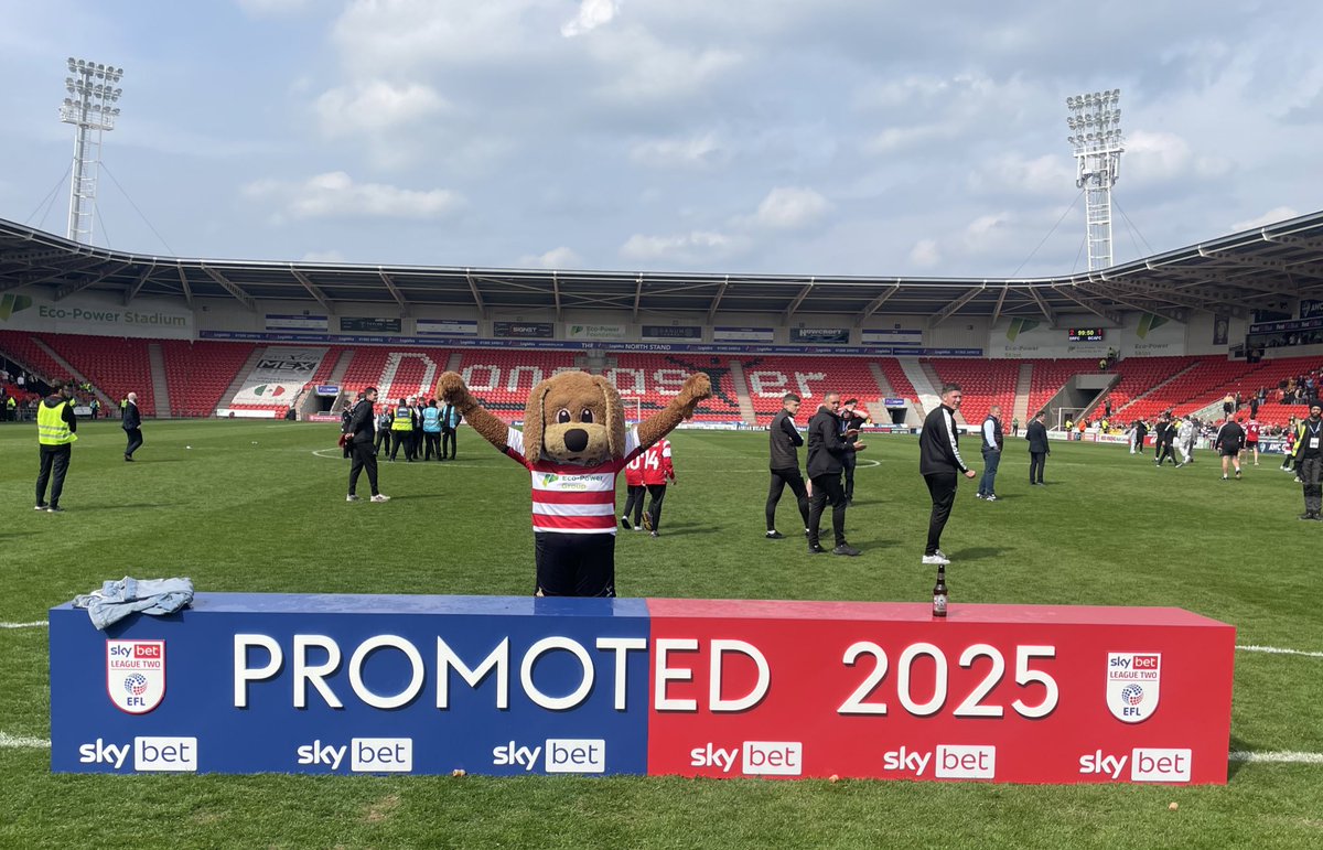 Donny Dog (@donny_dog_drfc) on Twitter photo Waking up in League One :
WHAT. A. FEELING 🐾❤️⚽️
<a href="/drfc_official/">Don(C)aster Rovers FC</a> <a href="/PolypipeTrade/">Polypipe Building Products</a> Waking up in League One :
WHAT. A. FEELING 🐾❤️⚽️
<a href="/drfc_official/">Don(C)aster Rovers FC</a> <a href="/PolypipeTrade/">Polypipe Building Products</a>