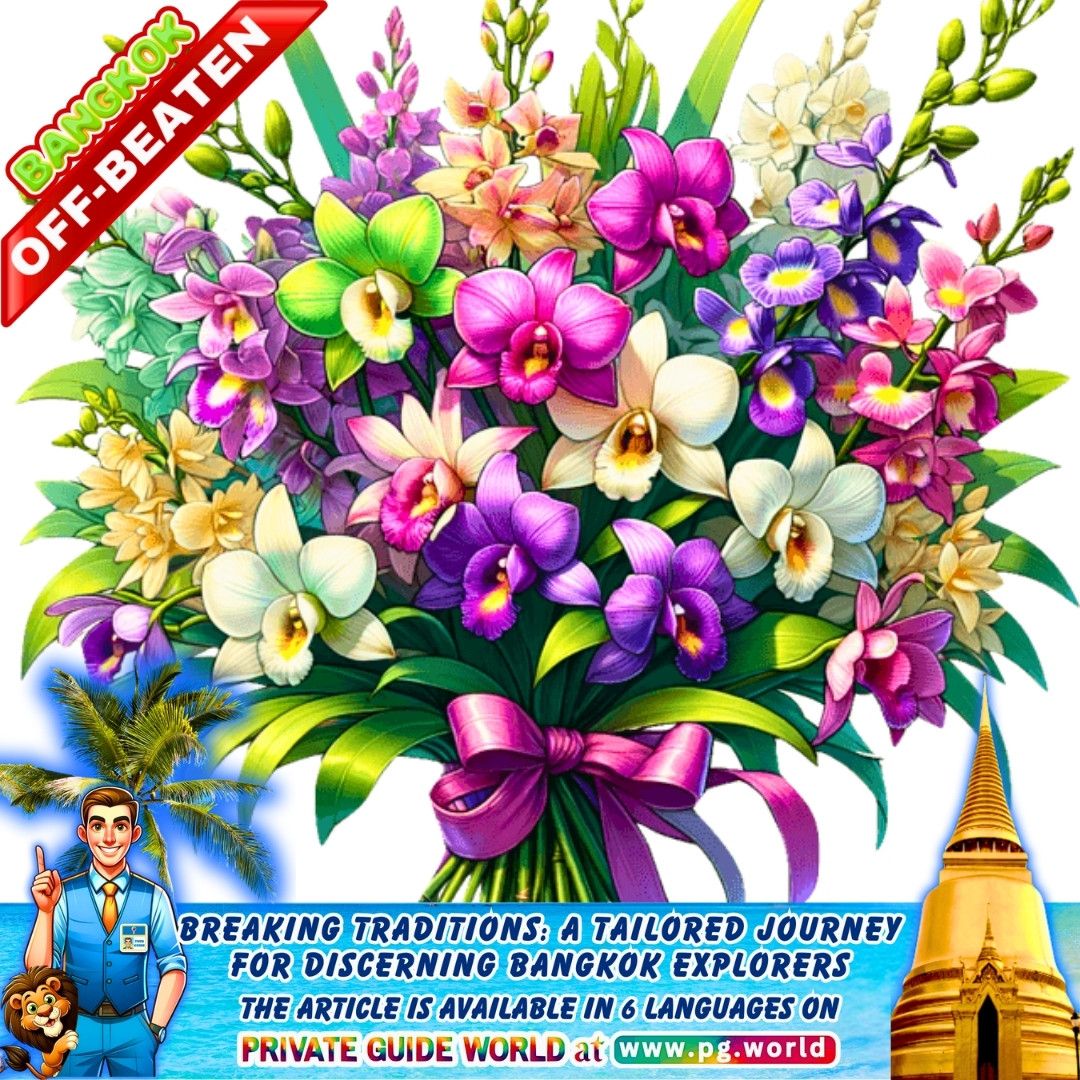 wwwpgworld's tweet image. Read more in our article &quot;Breaking Traditions: A Tailored Journey for Discerning Bangkok Explorers&quot; in 6 languages on the PRIVATE GUIDE WORLD platform at pg.world/articles/off_b… #BangkokAdventures #Culture #LocalExperiences #TravelGuide #UniqueTravel #PrivateTours #Exploration