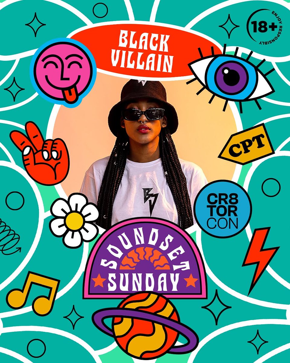 blackvillain_sa's tweet photo. Excited to be back in Cape Town and making my #SoundSetSunday debut. Can't wait to dance with you again CPT. ๐๐ฑ๐ https://t.co/HxArBgfmRO
