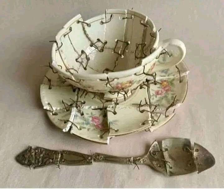 بعض الكسور وان جبرت تبقى آثارها..
و لو بعد الف أعتذار .