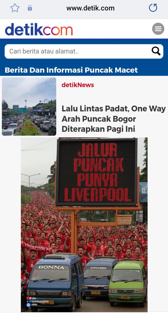 travelographers's tweet photo. Jalur puncak punya Liverpool FC. #ynwa #lfc 1 point lagi malam ini 😘🔥 https://t.co/PdLdjJBdnd