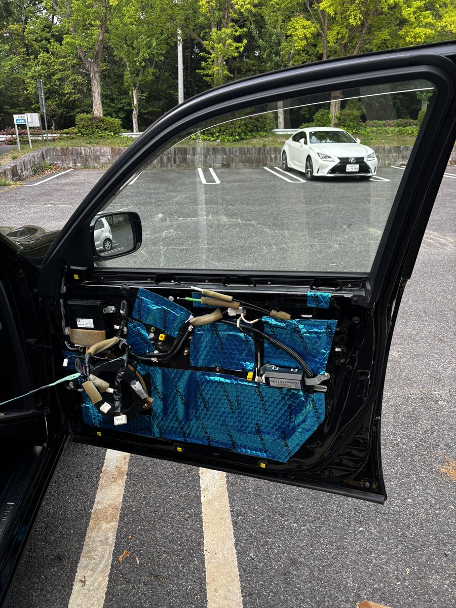 スピーカー交換&amp;デッドニングしました。

音質良過ぎて鳥肌です。