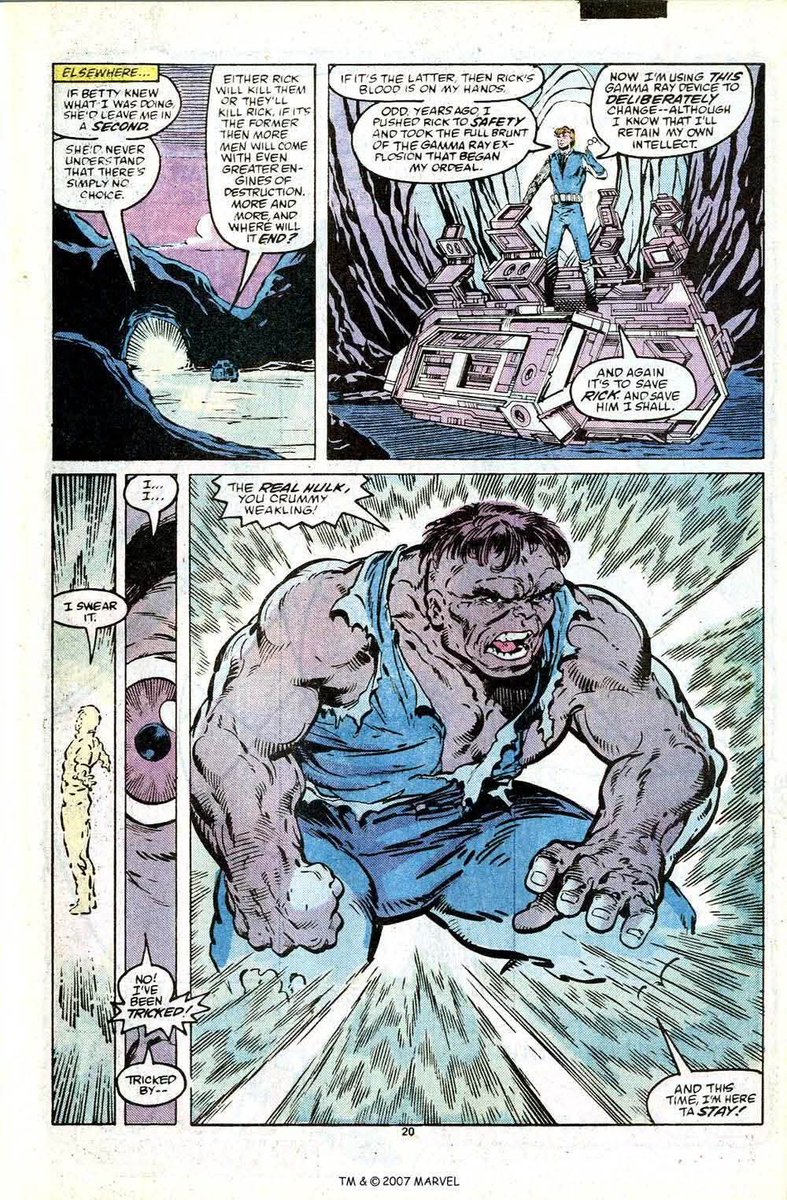 comicbookaddt's tweet photo. #TheIncredibleHulk #331 (1987) #ToddMcFarlane Art, #PeterDavid Story 1st Appearance of the Intelligent #GreyHulk as #JoeFixit https://t.co/mL6XN0mKNo