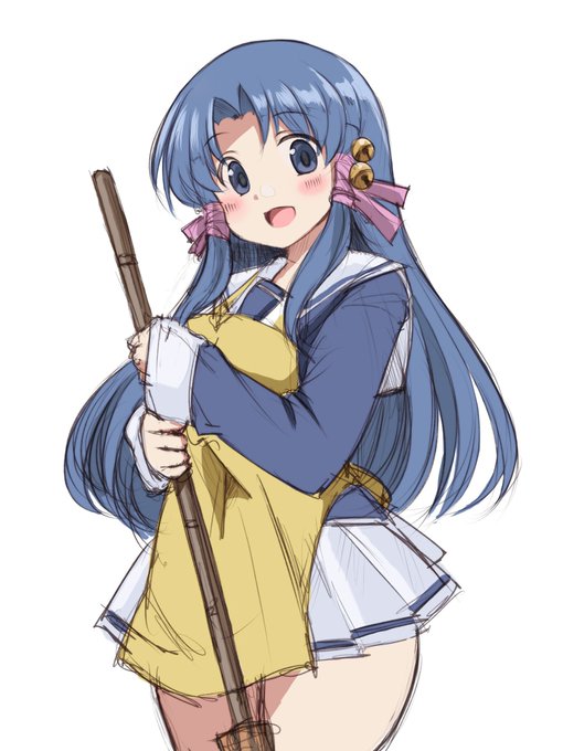 だいぶ前に落書きしたものに色つけたよ。
梢ちゃん 