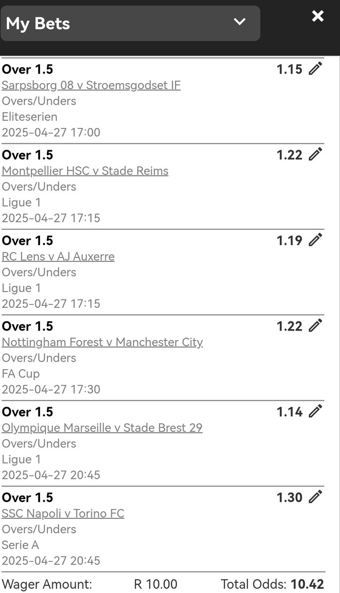 ja_jdp's tweet photo. Only need 2 goals today
Let's boom
10 odds today
X9881FC83
#10odds
#betway
#BetwayPrem
#goals https://t.co/xQSQ2DpwWe