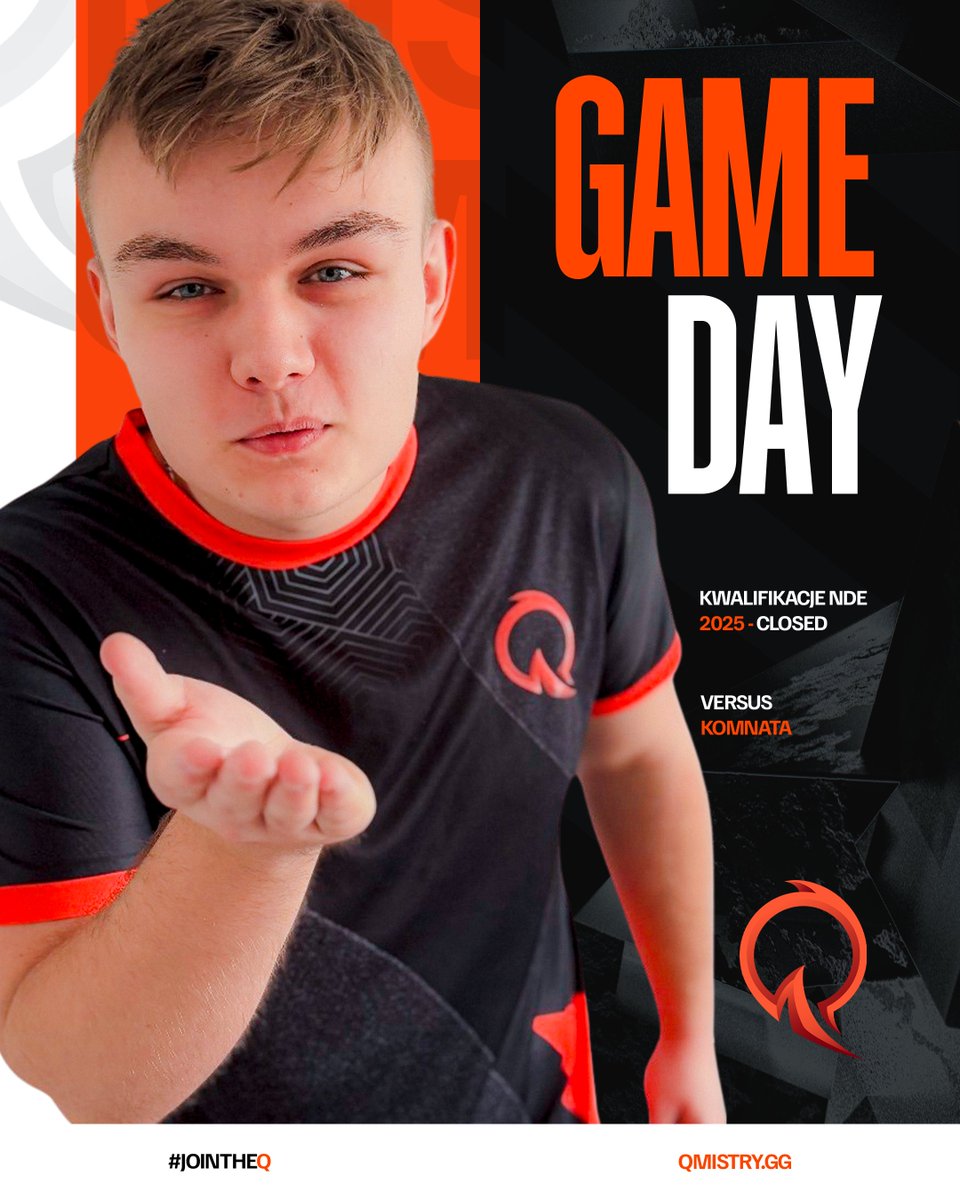 QMISTRY (@qmistrygg) on Twitter photo It’s time to fight for 🇵🇱!
Today we take on #KOMNATA ( <a href="/SpavaQQ/">SpavaQ</a> <a href="/Kylarrek/">Kacper Walukiewicz</a> <a href="/myniogod/">Wiktor Kruk</a> <a href="/Dychacs/">Paweł Dycha</a> <a href="/KEiiCS/">KEi</a> ) in the Kwalifikacje NDE 2025 - Closed.
❱ 🕐 13:00 CET — Semi-Final
❱ 🆚 KOMNATA
❱ 🇵🇱 Polish cast by <a href="/BambikXDE/">BambikXDE</a> ➔ twitch.tv/qmistry_pl
❱ 🇬🇧 English cast by It’s time to fight for 🇵🇱!
Today we take on #KOMNATA ( <a href="/SpavaQQ/">SpavaQ</a> <a href="/Kylarrek/">Kacper Walukiewicz</a> <a href="/myniogod/">Wiktor Kruk</a> <a href="/Dychacs/">Paweł Dycha</a> <a href="/KEiiCS/">KEi</a> ) in the Kwalifikacje NDE 2025 - Closed.
❱ 🕐 13:00 CET — Semi-Final
❱ 🆚 KOMNATA
❱ 🇵🇱 Polish cast by <a href="/BambikXDE/">BambikXDE</a> ➔ twitch.tv/qmistry_pl
❱ 🇬🇧 English cast by