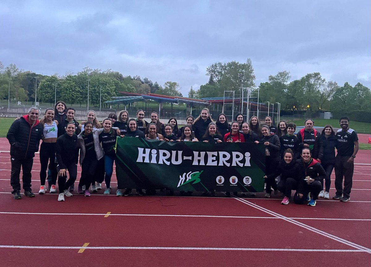 perezurreta's tweet photo. Gran jornada para el atletismo navarro.
Hiru-Herri, terceros en ambos encuentros de Primera División, firmando un gran inicio
Grupompleo Pamplona Atlético, segundos en sus dos encuentros de División de Honor, compitiendo al máximo nivel
El atletismo navarro y su enorme potencial https://t.co/cXrcyk7oME