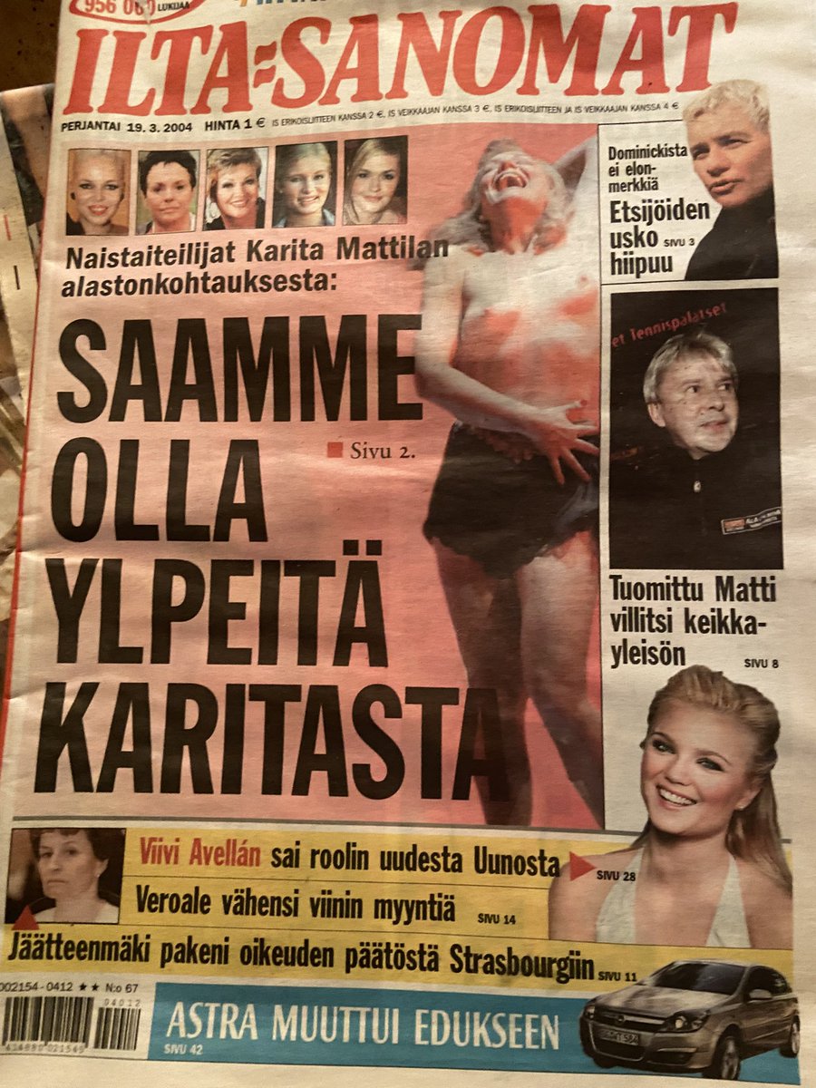 Kaisa Vähähyyppä (@vahis) on Twitter photo Pätee edelleen, eikö vaan! Hyvä <a href="/MattilaKarita/">Karita Mattila 🏴☠️🇫🇮🇺🇸🇺🇦🇪🇺</a> #mökiltälöydettyä #arkistojenaarteita Pätee edelleen, eikö vaan! Hyvä <a href="/MattilaKarita/">Karita Mattila 🏴☠️🇫🇮🇺🇸🇺🇦🇪🇺</a> #mökiltälöydettyä #arkistojenaarteita