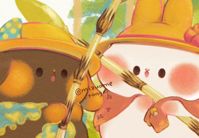 ゆっくりお絵描き(○・×・○)#ぷみうさぎ #ぽぷうさぎ 