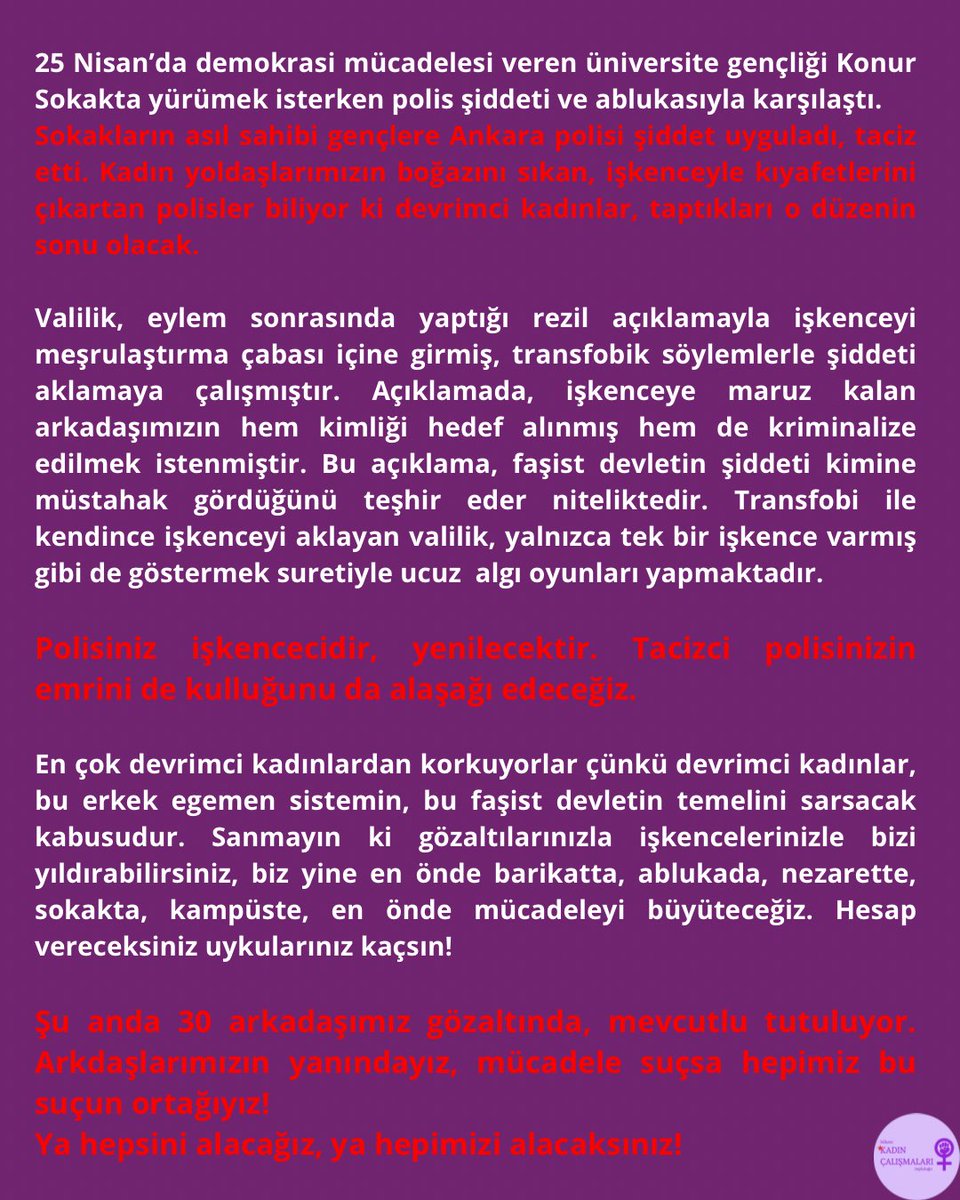 kctbilkent's tweet image. İnsanlık onuru işkenceyi yenecek, siz gideceksiniz biz kalacağız!