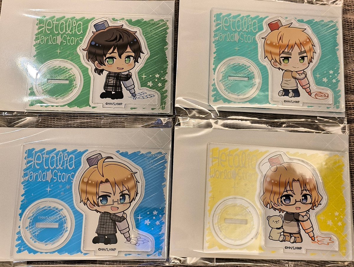 【ヘタリア 買取 譲渡 アクスタ】 
求：4650＋送料
譲：英、米、加、葡

バラ️⭕️ですがまとめて優先
英は葡、加もお引き取りください
推しですが回収絵柄を絞る為にお譲りに出しております
お気軽にお声掛け下さいm(_ _)m