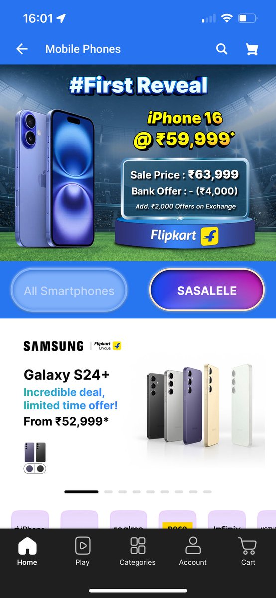 deep_shinderaje's tweet photo. @Flipkart #crazyiphone16flipkartoffer https://t.co/PuGWQWPYNC