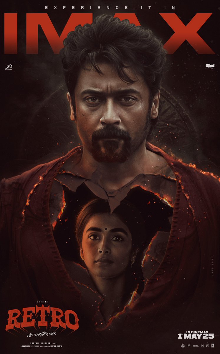 Aman Abdil (@aman_abdil) on Twitter photo Loving you was like going to war; I never came back the same. - Warsan Shire #RetroFanArt #Retro
#RetroFromMay1 #LoveLaughterWar #Suriya <a href="/2D_ENTPVTLTD/">2D Entertainment</a> <a href="/karthiksubbaraj/">karthik subbaraj</a> <a href="/hegdepooja/">Pooja Hegde</a> <a href="/Suriya_offl/">Suriya Sivakumar</a> #TheOne Loving you was like going to war; I never came back the same. - Warsan Shire #RetroFanArt #Retro
#RetroFromMay1 #LoveLaughterWar #Suriya <a href="/2D_ENTPVTLTD/">2D Entertainment</a> <a href="/karthiksubbaraj/">karthik subbaraj</a> <a href="/hegdepooja/">Pooja Hegde</a> <a href="/Suriya_offl/">Suriya Sivakumar</a> #TheOne