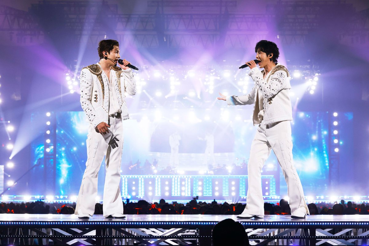 🎵東方神起（ユンホ、チャンミン）、 東京ドーム公演千秋楽🎤 日本