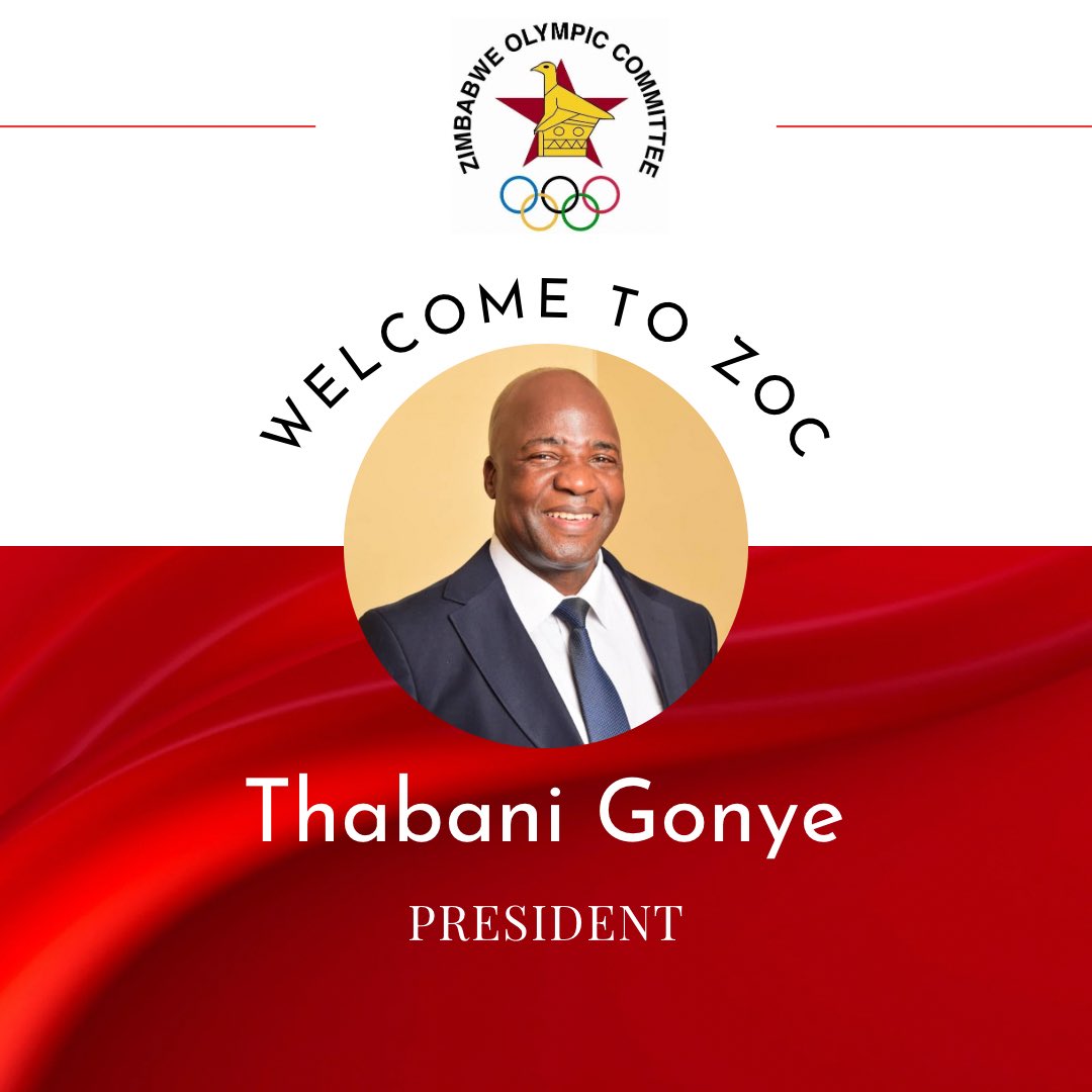 OFFICIAL: Thabani Gonye re-elected President of the Zimbabwe Olympic Committee for a second term. #ZimOlympics