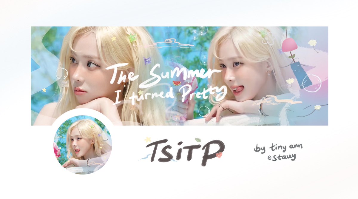 stauy's tweet image. help repost 🌊🌴🫧🐡🐚

kenalan sama layout baru ku #TSITP special edition menunggu the summer i turned pretty s3 💗 suka gaaak temen-temen? ⛅️

#zonauang