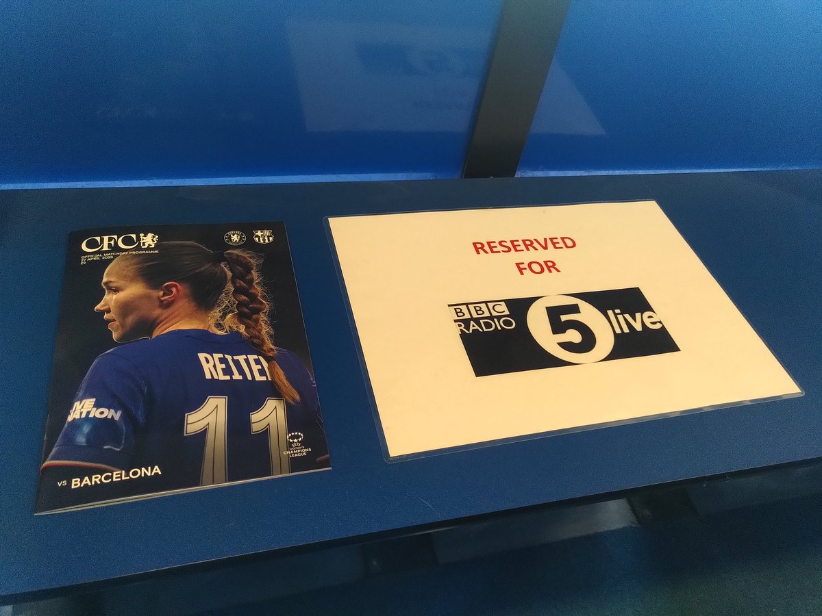 Football, it's good to be back with you 😍 Come and join us on 5 Sports Extra from 2pm to see if Chelsea can pull off one of the greatest European comebacks ever against Barcelona in the Women's Champions League! ⚽