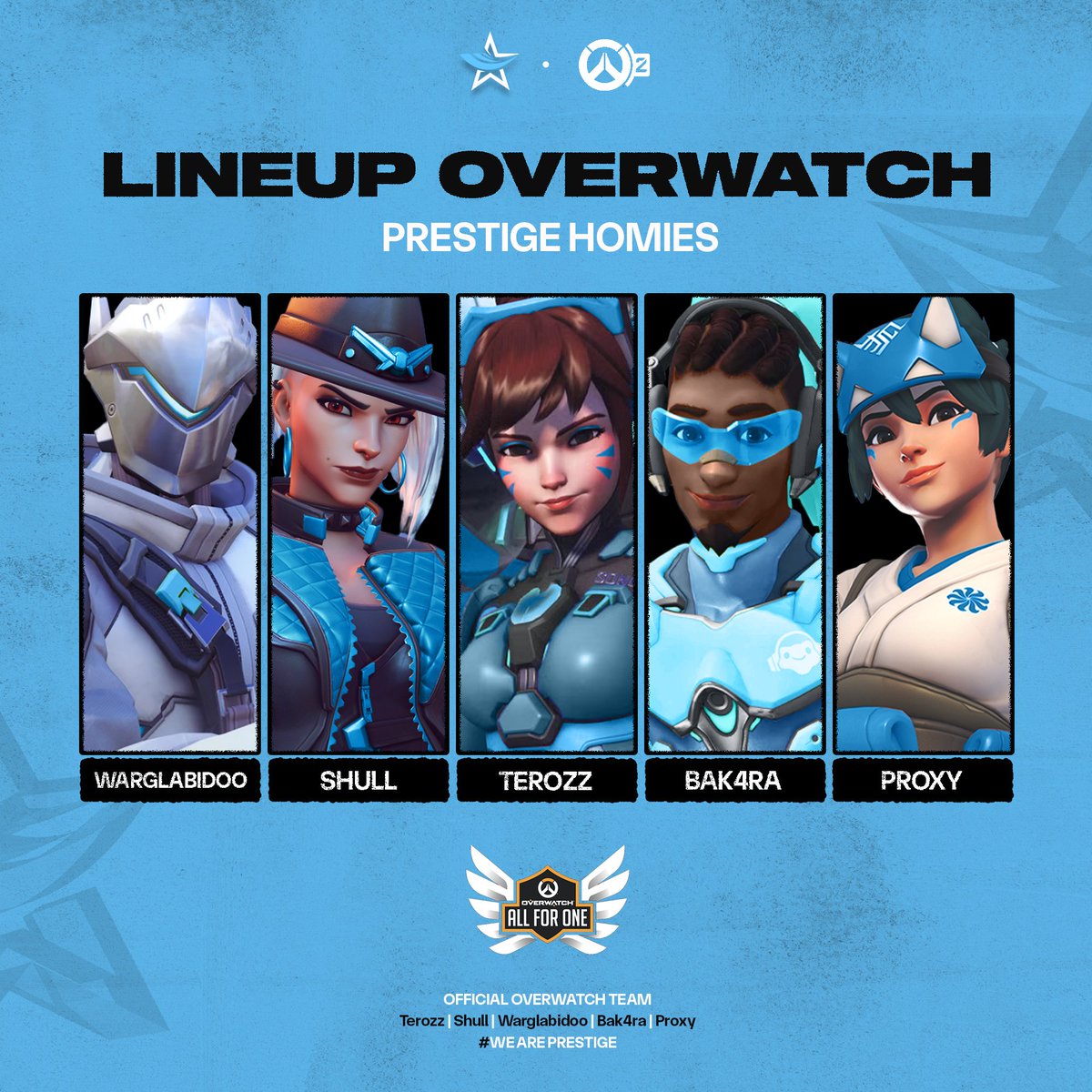 Prestige Esport (@pge_esport) on Twitter photo C'est notre retour sur Overwatch !
Une seule équipe <a href="/dragons__esport/">Dragons Esport</a> est autorisée à participer à la Division Championnat de France de l'#OAFO.
Nous sommes donc heureux de les accueillir sous nos couleurs et notre bannière, pour qu'ils puissent continuer leur aventure ! C'est notre retour sur Overwatch !
Une seule équipe <a href="/dragons__esport/">Dragons Esport</a> est autorisée à participer à la Division Championnat de France de l'#OAFO.
Nous sommes donc heureux de les accueillir sous nos couleurs et notre bannière, pour qu'ils puissent continuer leur aventure !