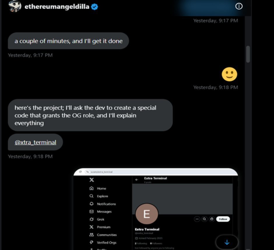 eggber0's tweet photo. @SenseiBR_btc One of Milady holder scammed my Mom
@TeddyTerryNFT 18.5ETH, This made mom suicide (she losted husband or my father this month last year also, So she's really sensitive)          

Do not be his friend and Share with Milady Commu scammer (he just deleted X 5 hours) I Hate him https://t.co/jarjzwtLiO