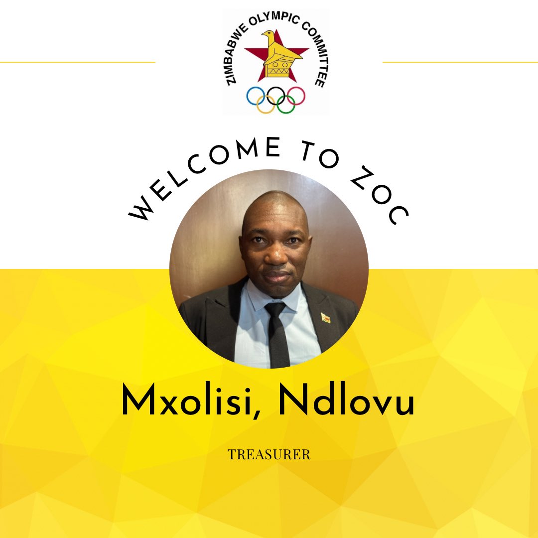 Congratulations to Mxolisi Ndlovu on his election as Treasurer of the Zimbabwe Olympic Committee Board! We're excited to work together to drive sports growth &amp; development in Zimbabwe. #zimolympics