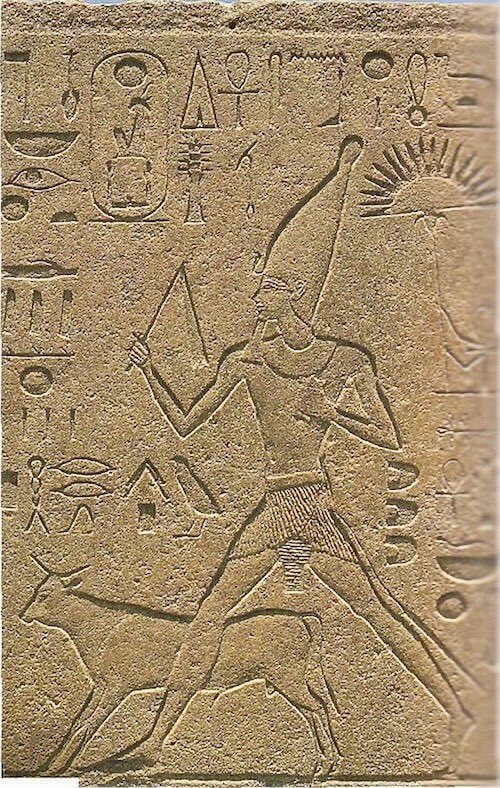 It’s #LondonMarathon day, which is kinda like the Egyptian Sed festival on a huge scale. The ‘Heb Sed’ was held on the king’s 30th jubilee (then every 3 years) to ritually renew their rule. They ran a course representing the borders of #Egypt and their dominion over them.