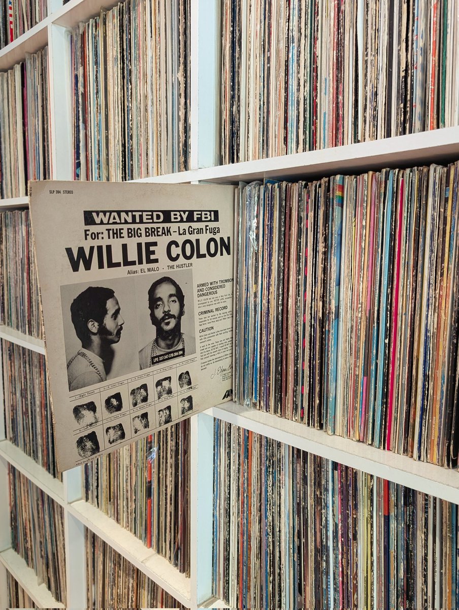 Chris Wheatley (@funkymusak) on Twitter photo First Album on the Turntable Today 🎶🌞
Willie Colon - La Gran Fuga / The Big Break
Hector LaVoe features, along with Jose Mangual, and a host of other <a href="/Faniamusic/">FANIA RECORDS</a>
regulars.
#vinylcollection #vinylcommunity #vinyloftheday #vinylrecords #vinyllove #vinyladdict #nowspinning First Album on the Turntable Today 🎶🌞
Willie Colon - La Gran Fuga / The Big Break
Hector LaVoe features, along with Jose Mangual, and a host of other <a href="/Faniamusic/">FANIA RECORDS</a>
regulars.
#vinylcollection #vinylcommunity #vinyloftheday #vinylrecords #vinyllove #vinyladdict #nowspinning