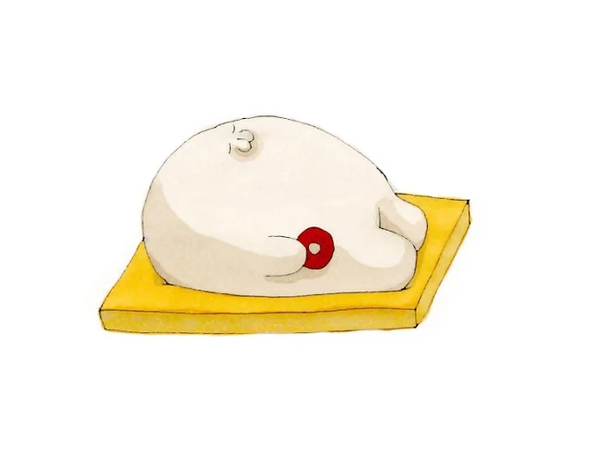 もう寝よう #荒巻スカルチノフ #イラスト