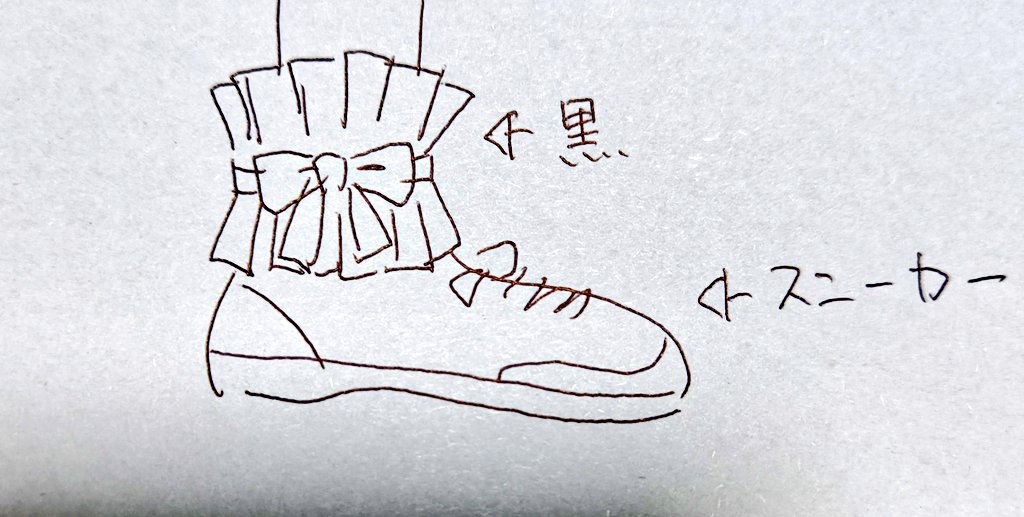 今日、買い物してて見かけた衝撃。
丈短めのリブタンクトップに太ももの真ん中ぐらいまでのショートデニムを着た男性の足元…
アンクル部分にたっぷりプリーツフリルとリボンをあしらった靴下？が…？！え？？？
………うん？？？？？