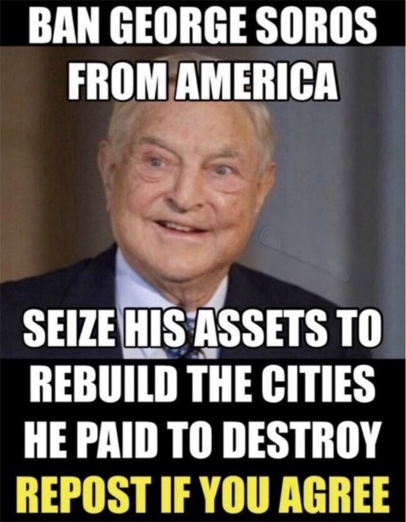 _SmokeyGirl25's tweet image. What Do you think Should We Ban George Soros?