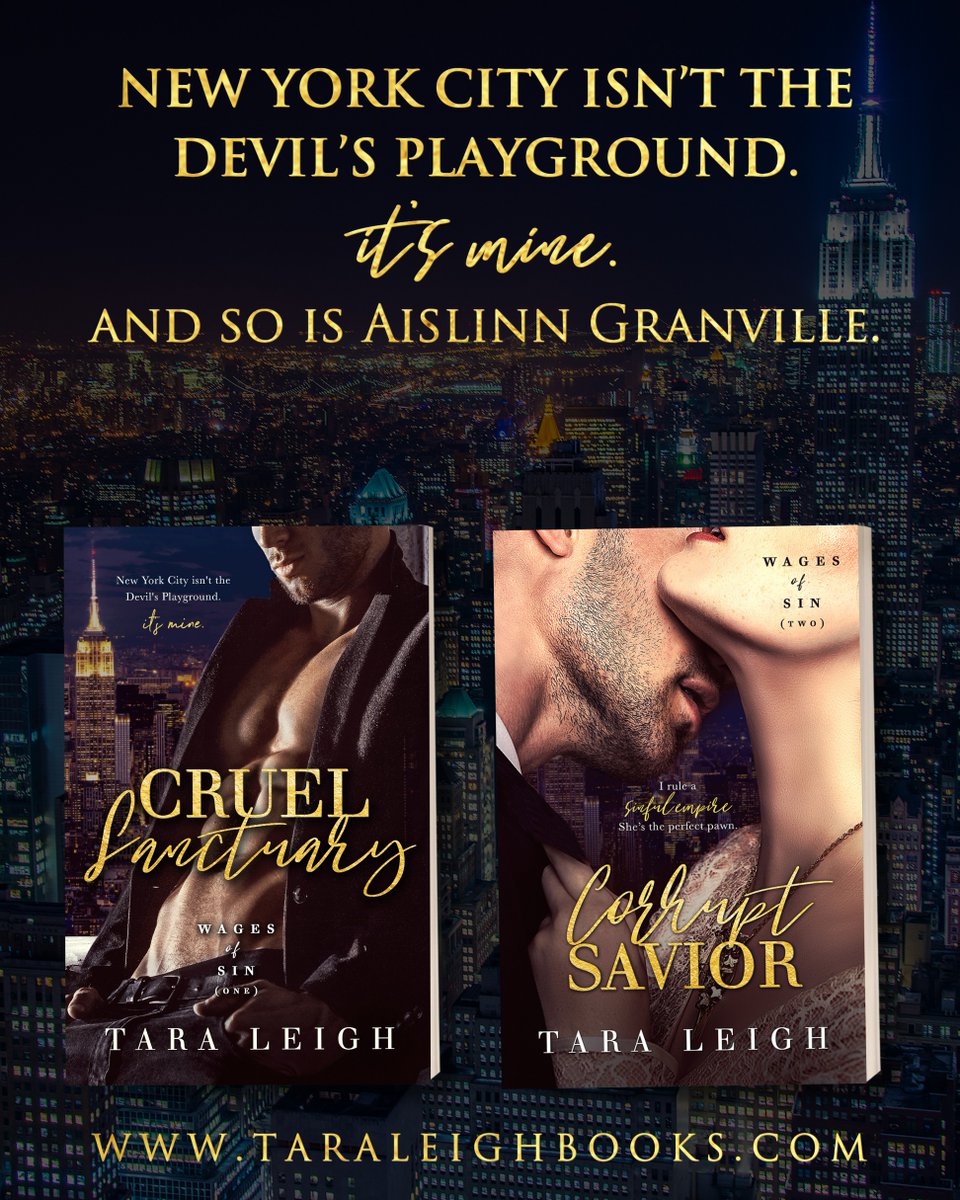 The monarch of Manhattan has met his match, but will he lose his crown...
This is enemies-to-lovers romance at its most ruthless.

I'd love to introduce you to my sinfully sexy anti-hero, Damon &amp; Aislinn, the Crown Jewel in his empire!
geni.us/CruelSanctuary