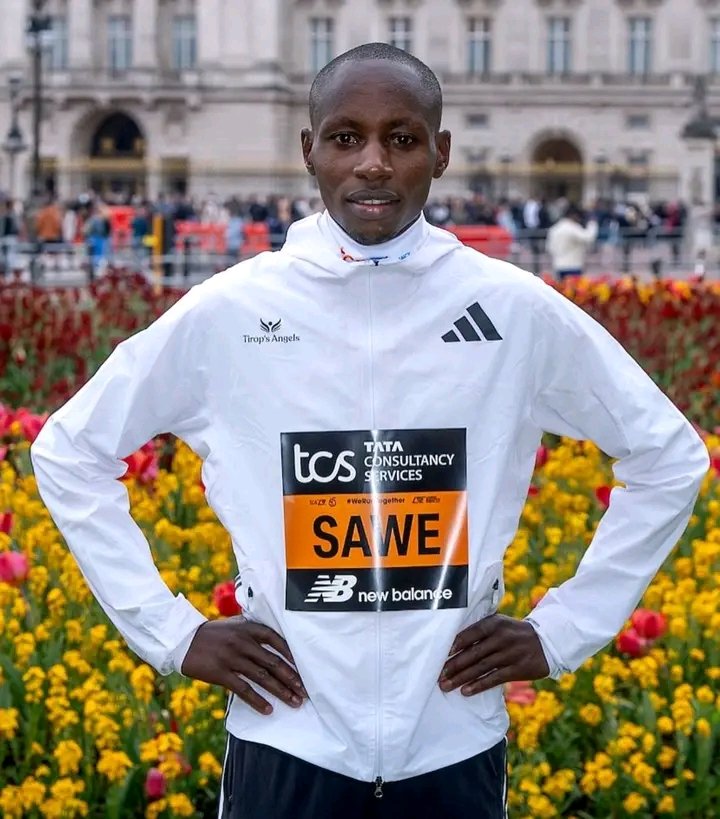 Kenya's Sebastian Sawe clocks 2:02:37 to win the 2025 London Marathon,  defending champion Alexander Mutiso finishes 3rd (2:04:20) as Two-Time Olympic Champion Eliud Kipchoge settles for 6th ( 2:05:25). 

#LondonMarathon  President Ruto Sudi Rome Mbappe