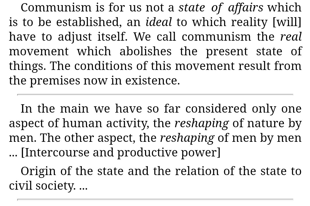 ABC+ Kontrol Pekerja (@abc_pekerja) on Twitter photo Komunisme itu tujuan, transisi masyarakat.. bukan Ideologi, dalam konteks zaman Marx. Tapi setelahnya ketika Bolshevik berhasil berkuasa, Komunisme digunakan sebagai 'branding' agar lebih mudah dikenal, yg kemudian bergeser menjadi pemaknaan label ideologi - Partai, Negara. Komunisme itu tujuan, transisi masyarakat.. bukan Ideologi, dalam konteks zaman Marx. Tapi setelahnya ketika Bolshevik berhasil berkuasa, Komunisme digunakan sebagai 'branding' agar lebih mudah dikenal, yg kemudian bergeser menjadi pemaknaan label ideologi - Partai, Negara.