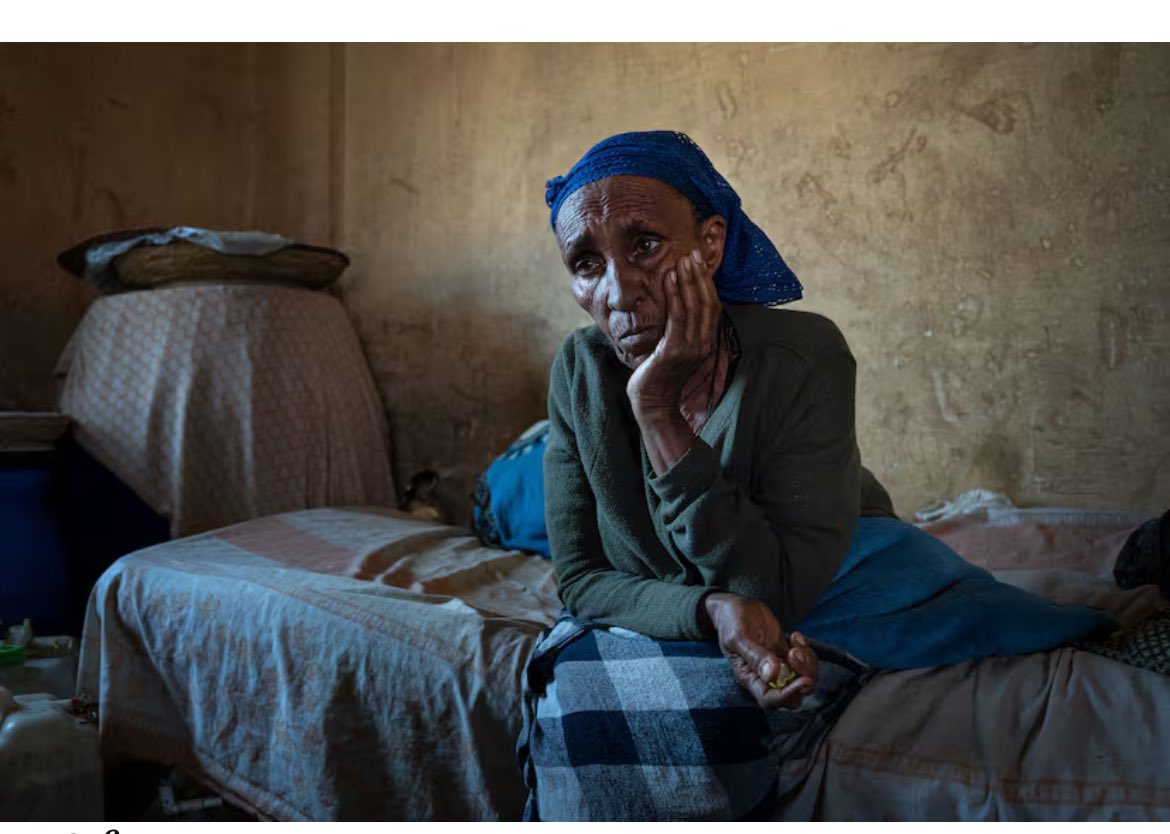 mamaye_m's tweet image. El hambre acecha entre los refugiados de Tigray, en Etiopía: “¿Qué come Trump? Aquí racionamos las lentejas para hacerlas rendir”
Los civiles que viven en campos de desplazados de uno de los países con mayor inseguridad alimentaria
#Justice4Tigray 
@POTUS @VP @SecRubio @UN