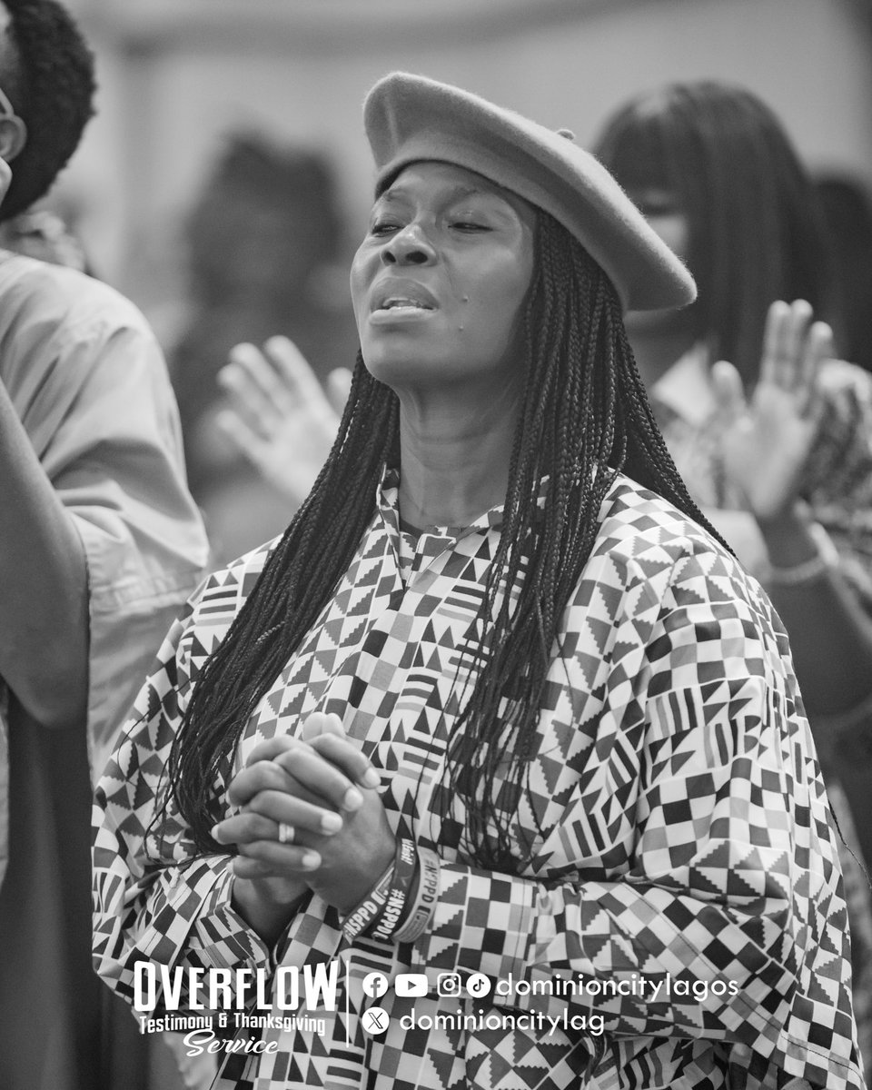 dominioncitylag's tweet image. With our hands lifted high and hearts full of gratitude, we worship You our Father and Redeemer.  

#DominionCity #DClagosHQ #Overflow #TestimonyAndThanksgiving #SundayService