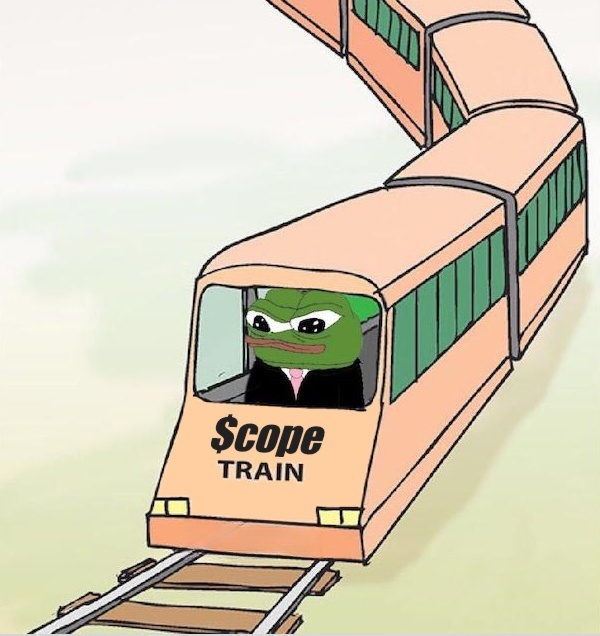 All aboard the #COPE train 🚂💨! 

$COPE devastation coming through to wreck the non-believers. Brace yourselves, we're about to hit full speed! 💥💪

app.uniswap.org/swap?outputCur…