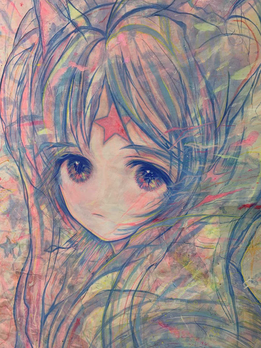 yuuutuさんの個展、最終日ですが行ってきました〜💫