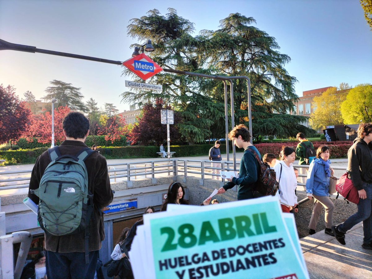 Sindicato de Estudiantes de Madrid tweet media