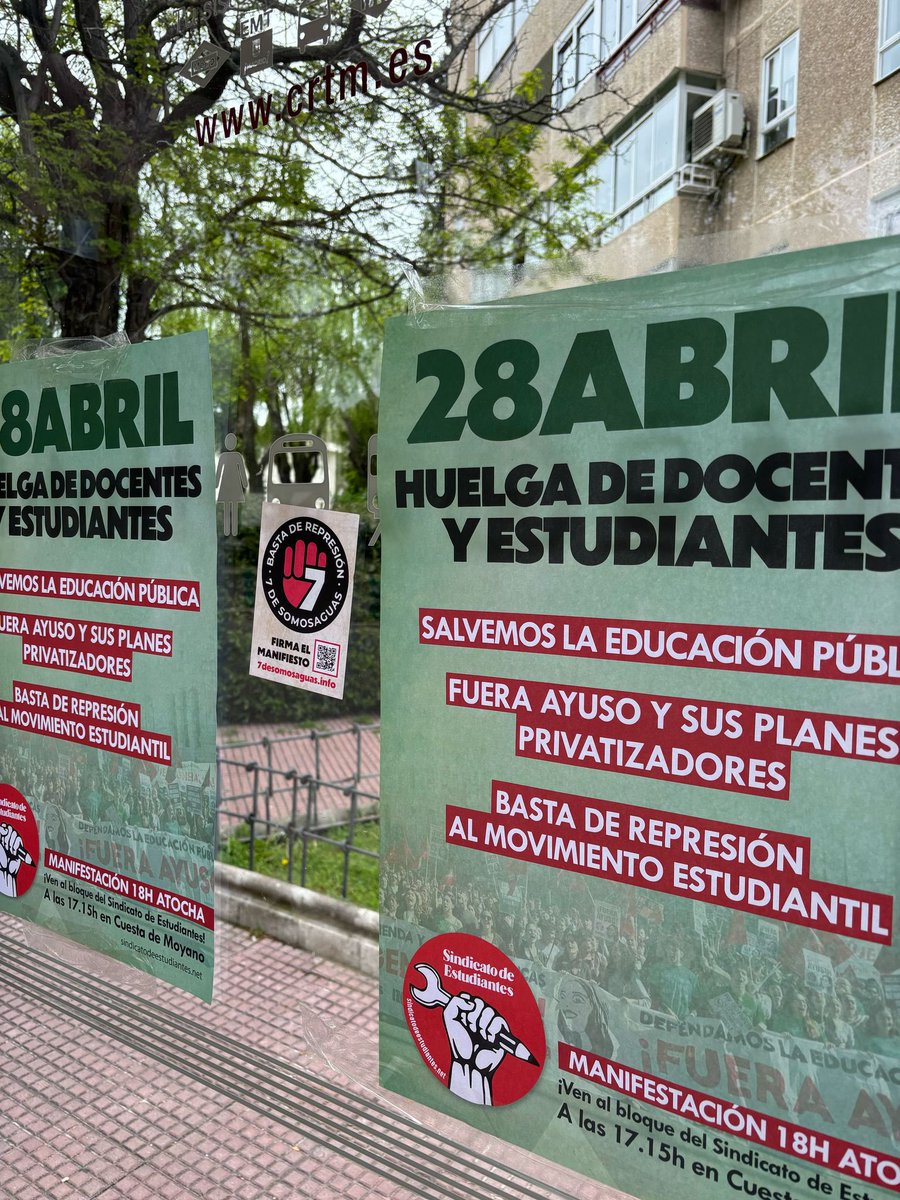 Sindicato de Estudiantes de Madrid tweet media