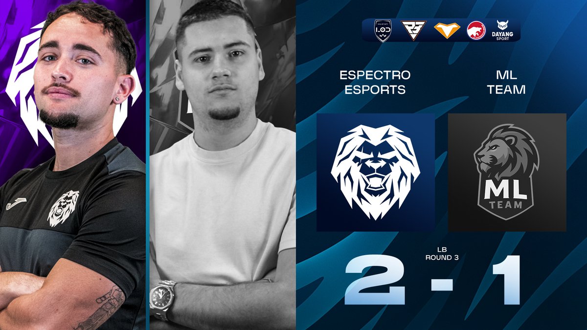 LOD Valencia (@lod_valencia) on Twitter photo RONDA 3 LOSER BRACKET:
<a href="/EspectroEC/">Espectro Esports™</a>
2-1
ML TEAM
Espectro gana a los leones que quedan eliminados, SIGUE EL BUEN COD EN VALENCIA ✅ RONDA 3 LOSER BRACKET:
<a href="/EspectroEC/">Espectro Esports™</a>
2-1
ML TEAM
Espectro gana a los leones que quedan eliminados, SIGUE EL BUEN COD EN VALENCIA ✅