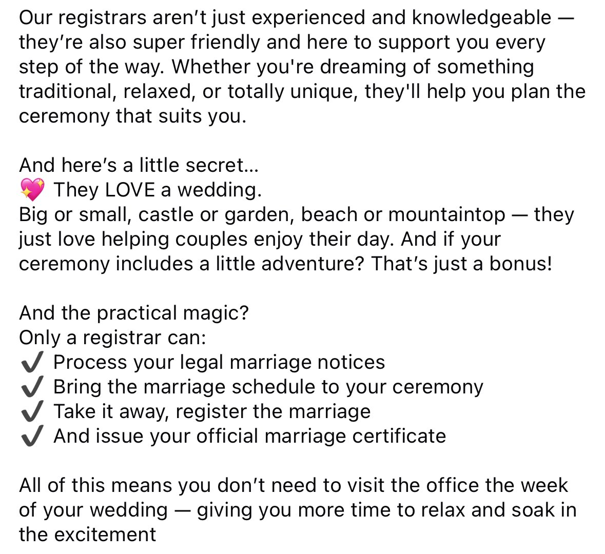 abregistrars's tweet image. when you choose our registrars, you're not just getting a ceremony — you're getting peace of mind, a personal touch, and total support from "Yes!" to "I do".

#abregistrars #abplace2wed #registrars #letusmarryyou #weddingteam #argyllweddings