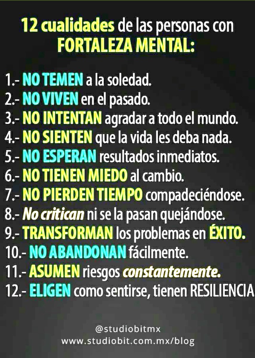 12 cualidades de las personas con fortaleza mental.