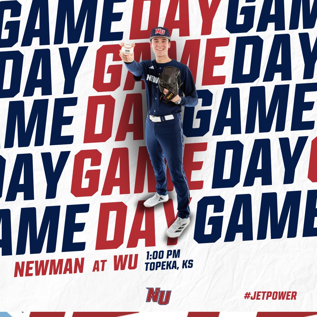 Newman Athletics (@newmanjets) on Twitter photo Game Day❗
🆚Washburn
📍Topeka, KS
🕔1:00 PM
📺bit.ly/3IXPTFh
📊bit.ly/4iFxQpy
#JetPower✈️ x <a href="/NewmanJetsBSB/">Newman Baseball</a> Game Day❗
🆚Washburn
📍Topeka, KS
🕔1:00 PM
📺bit.ly/3IXPTFh
📊bit.ly/4iFxQpy
#JetPower✈️ x <a href="/NewmanJetsBSB/">Newman Baseball</a>