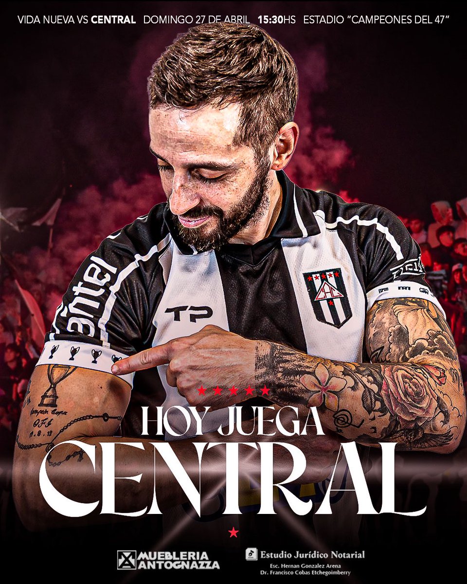 ¡𝐇𝐨𝐲 𝐉𝐮𝐞𝐠𝐚 𝐄𝐋 𝐏𝐄𝐍𝐓𝐀𝐂𝐀𝐌𝐏𝐄𝐎́𝐍!

Fecha 1 - Copa del clubes OFI B

🆚  Vida Nueva - San Bautista
⏰️ 15:30
🏟️ Campeones del 47

#PentacampeónUnoSolo⭐⭐⭐⭐⭐