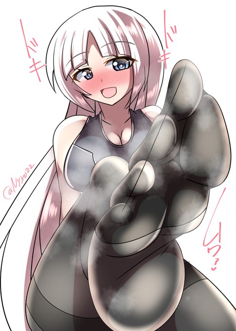 「はい…白雲の足裏はここに…///」  
ムレムレ黒タイツ白雲さん(ˇωˇ) 
連続1878日目
#艦これ版真剣お絵描き60分一本勝負_20250427 
#艦これ版深夜の真剣お絵描き60分一本勝負 
#10000日チャレンジ #めび環んどろ 
#白雲 