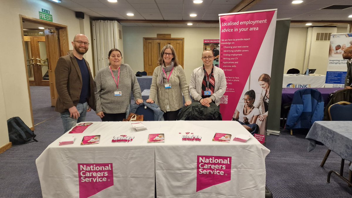 If you'd rather chat to an adviser in person, keep an eye out for which jobs fairs we're attending in your area!

We keep our social channels up to date with where we'll be in the #EastMidlands, so make sure you're following us to stay in the loop 📲