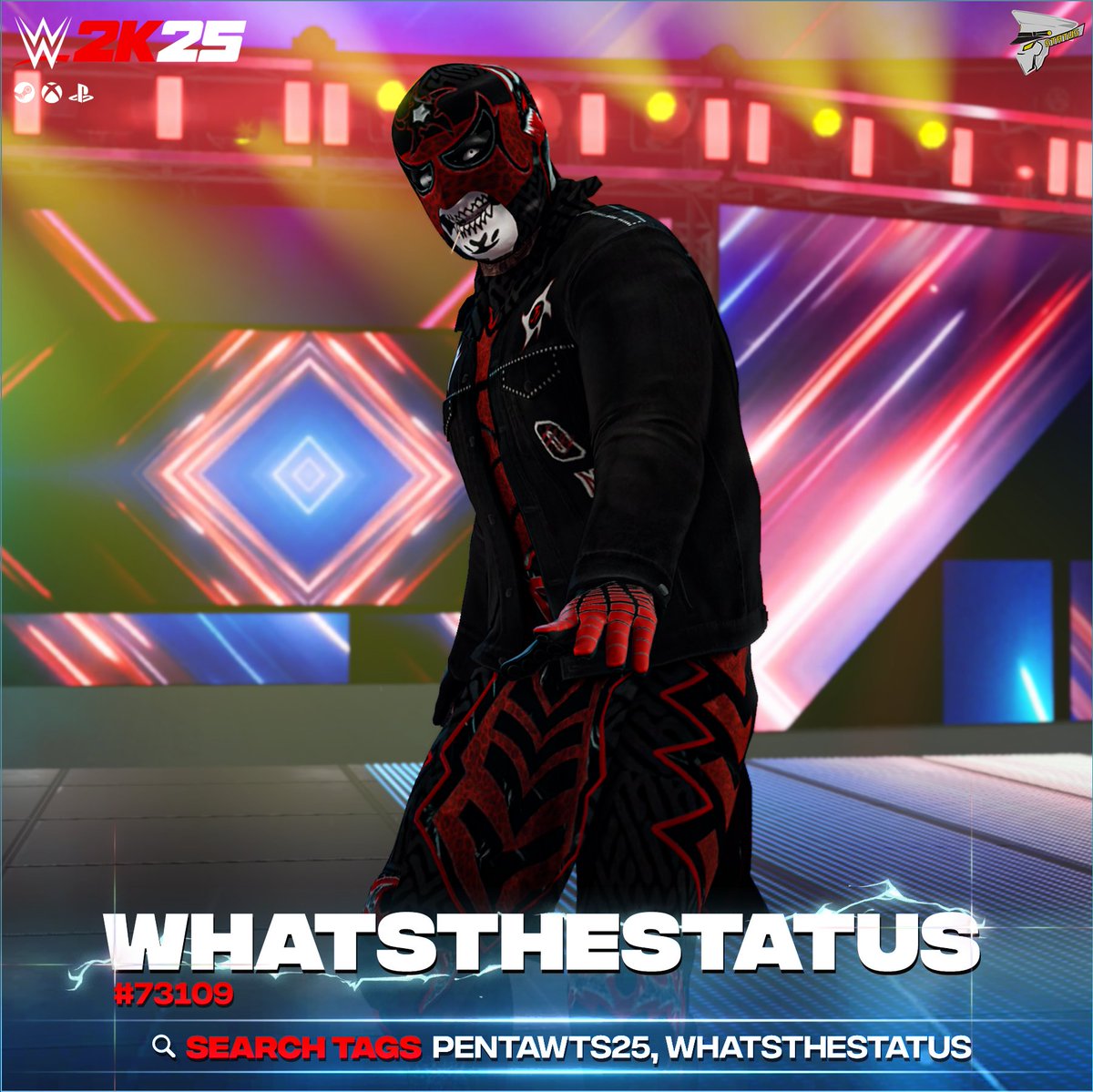 πΎπππππβ’ (@whatsthestatus) on Twitter photo NEW! #WWE2K25 Upload To Community Creations!
β
Penta
β
Search Tag
PS4, PC, Xbox One - CaptainRaque
PS5, Xbox Series X - PENTAWTS25 or WhatsTheStatus
β
Creation Conversion with <a href="/CaptainRaque322/">Captain Raque</a>
β
Support Me β linktr.ee/WhatsTheStatus
β
INCLUDES
β Custom Portrait
β 2 NEW! #WWE2K25 Upload To Community Creations!
β
Penta
β
Search Tag
PS4, PC, Xbox One - CaptainRaque
PS5, Xbox Series X - PENTAWTS25 or WhatsTheStatus
β
Creation Conversion with <a href="/CaptainRaque322/">Captain Raque</a>
β
Support Me β linktr.ee/WhatsTheStatus
β
INCLUDES
β Custom Portrait
β 2